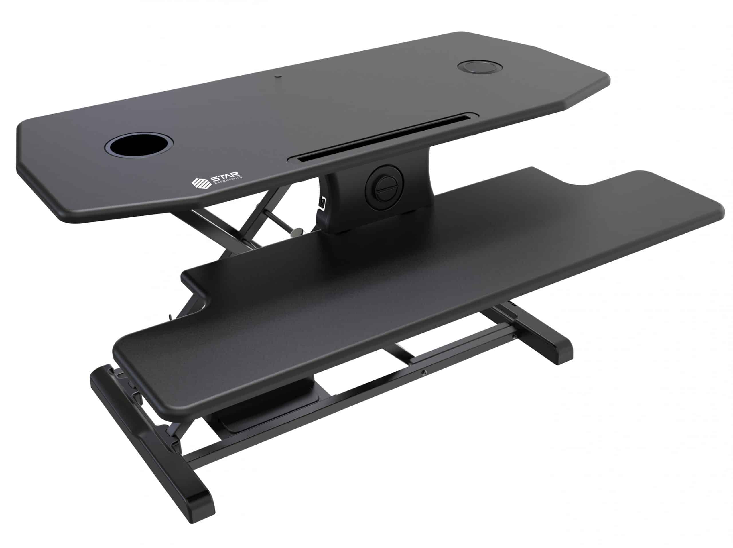Electric Standing Desk Converter Star Ergonomics